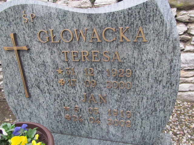 Teresa Głowacka 1929 Mikołów Paniowy - Grobonet - Wyszukiwarka osób pochowanych