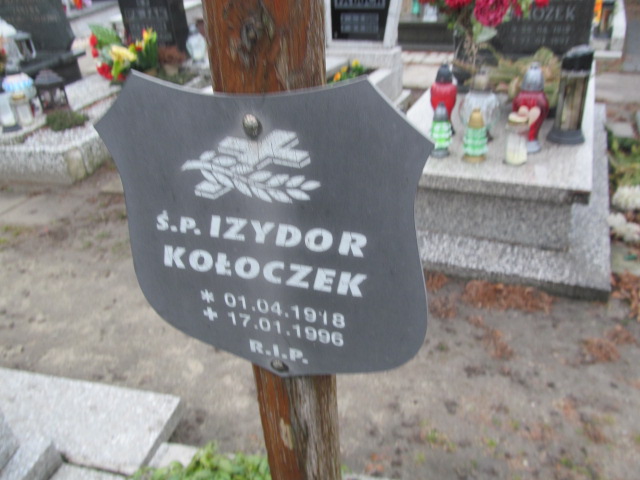 Izydor Kołoczek 1918 Mikołów Paniowy - Grobonet - Wyszukiwarka osób pochowanych